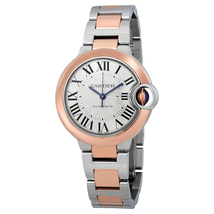 Cartier Ballon Bleu De  Silver  Dial Ladies Automatic Watch W2BB0023