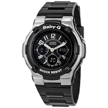 Casio Baby G Shock Resistant Black Multi-Function Sport Ladies Watch BGA110-1B2
