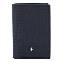 Montblanc Extreme Leather Business Card Holder - Blue 116366