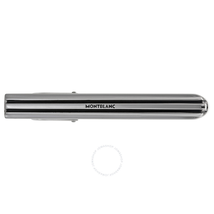 Montblanc Montblanc Meisterstuck Steel with Black Laquer Inlay Tie Bar 107592