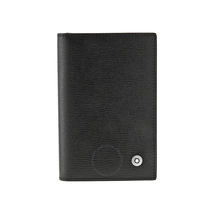 Montblanc Montblanc Westside Black Leather Business Card Holder 38034