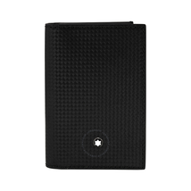 Montblanc Westside Extreme Black Leather Business Card Holder 111141