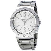 Bvlgari Bvlgari Bvlgari Automatic White Dial Stainless Steel Men's Watch 101381