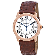 Cartier Ronde Solo Automatic Silver Dial Ladies Watch W2RN0008