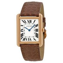 Cartier Tank Solo Silver Dial Ladies Watch W5200025