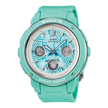 Casio Casio Baby-G Alarm World Time Chronograph Quartz Analog-Digital Ladies Watch BGA-150F-3ADR BGA-150F-3ADR