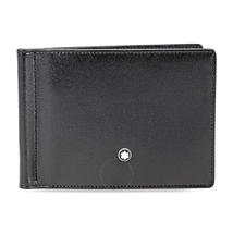 Montblanc Meisterstuck 4cc Money Clip Wallet- Black 108945
