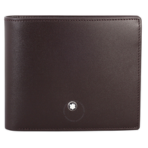 Montblanc Montblanc Meisterstuck 6 CC Leather Wallet - Brown 114549