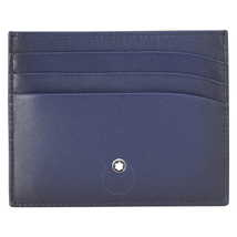 Montblanc Montblanc Navy Blue Pocket Holder 113174