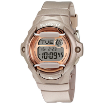 Casio Open Box -  Baby G Beige Ladies Watch BG169G-4CR