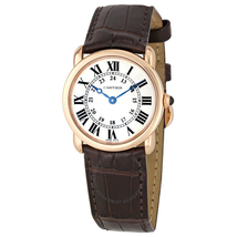 Cartier Ronde Louis 18kt Rose Gold Ladies Watch W6800151