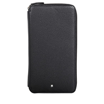Montblanc Meisterstuck 13 CC Travel Zippered Wallet- Black 113304