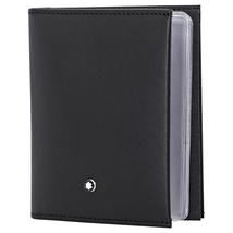 Montblanc Nightflight Multi Credit Card Case- Black 118283