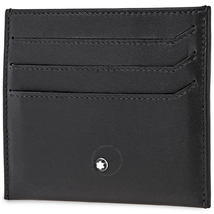 Montblanc Nightflight Pocket Holder 3 Credit Card With Coin Case 118281