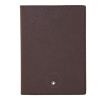 Montblanc Sartorial Passport Holder- Tobacco 113233