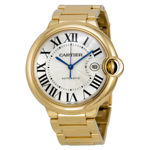 Cartier Ballon Bleu Large 18k Yellow Gold Men's Watch W69005Z2