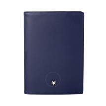 Montblanc Montblanc Meisterstuck Leather Passport Holder - Navy 114573