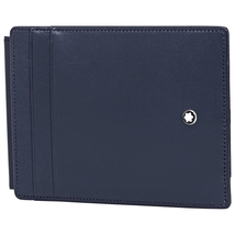 Montblanc Meisterstuck Pocket 4 cc with ID Card Holder- Navy 118311