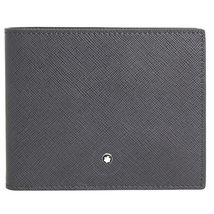 Montblanc Sartorial 6CC Wallet- Dark Grey 116325
