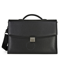 Montblanc Montblanc Sartorial Double Gusset Briefcase- Black 113175