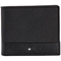 Montblanc Sartorial Jet 6cc Wallet- Black 118393