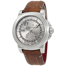 Carl F. Bucherer Patravi Calendar  Automatic Silver Dial Men's Leather Watch 00.10629.08.63.01
