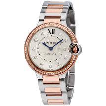 Cartier Ballon Bleu Automatic Silver Dial Ladies Watch W3BB0004