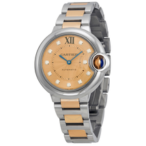 Cartier Ballon Bleu De Cartier 18Kt Pink Gold Dial Ladies Watch W3BB0002