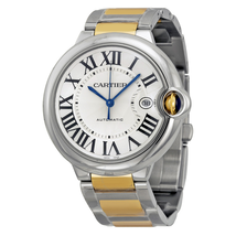 Cartier Ballon Bleu Silver Dial Men's Watch W69009Z3