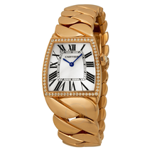Cartier La Dona de Cartier Silver Dial 18kt Rose Gold Ladies Watch WE60050I