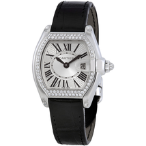 Cartier Roadster 18kt White Gold Diamond Ladies Watch WE500260