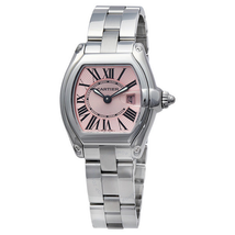 Cartier Roadster Pink Ladies Watch W62017V3