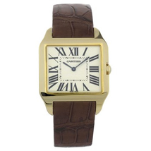 Cartier Santos Dumont 18kt Yellow Gold Men's Watch W2008751