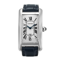 Cartier Tank Americaine 18k White Gold Midsize Watch W2603656