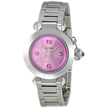 Cartier Miss Pasha Stainless Steel Watch W3140023