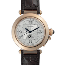 Cartier Pasha 18kt Rose Gold Case Men's Watch W3109151
