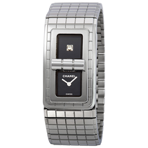 Chanel Code Coco Black Lacquered Dial Ladies Watch H5144