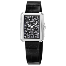 Chanel Boy·Friend Tweed Small Quartz Ladies Watch H6127