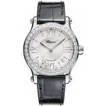 Chopard Happy Sport 36 mm Diamond Automatic Ladies Watch 278559-3003