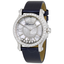 Chopard Happy Sport Mother of Pearl Guilloche Dial Ladies Watch 274891-1008