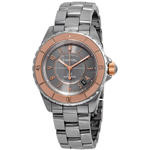 Chanel J12 Automatic Satin Finish Dial Ladies Watch H4185