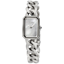 Chanel Premiere Mother of Pearl Dial Stainless Steel Ladies Watch H3251
