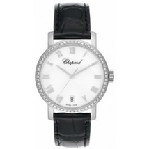 Chopard Classic White Dial 18 Carat White Gold Men's Watch 134200-1002