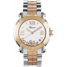 Chopard Happy Sport 2 Two Tone Ladies Watch 278488-9001