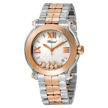 Chopard Happy Sport Diamond Ladies Watch 278488-9002
