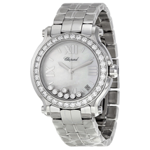 Chopard Happy Sport II Mother of Pearl Stainless Steel Ladies Watch 278477-3009