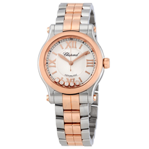 Chopard Happy Sport Automatic Silver Dial Ladies Watch 278573-6002