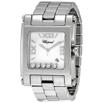 Chopard Happy Sport Square Diamond Ladies Watch 28/8467