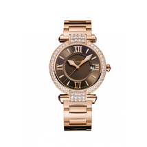 Chopard Imperiale Brown Dial 18 Carat Rose Gold Ladies Watch 384221-5012