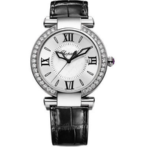 Chopard Imperiale Diamond Silver Dial Stainless Steel Ladies Watch 388532-3003